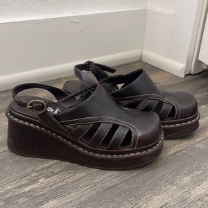 Vintage L.e.i 90s Chunky Sandals